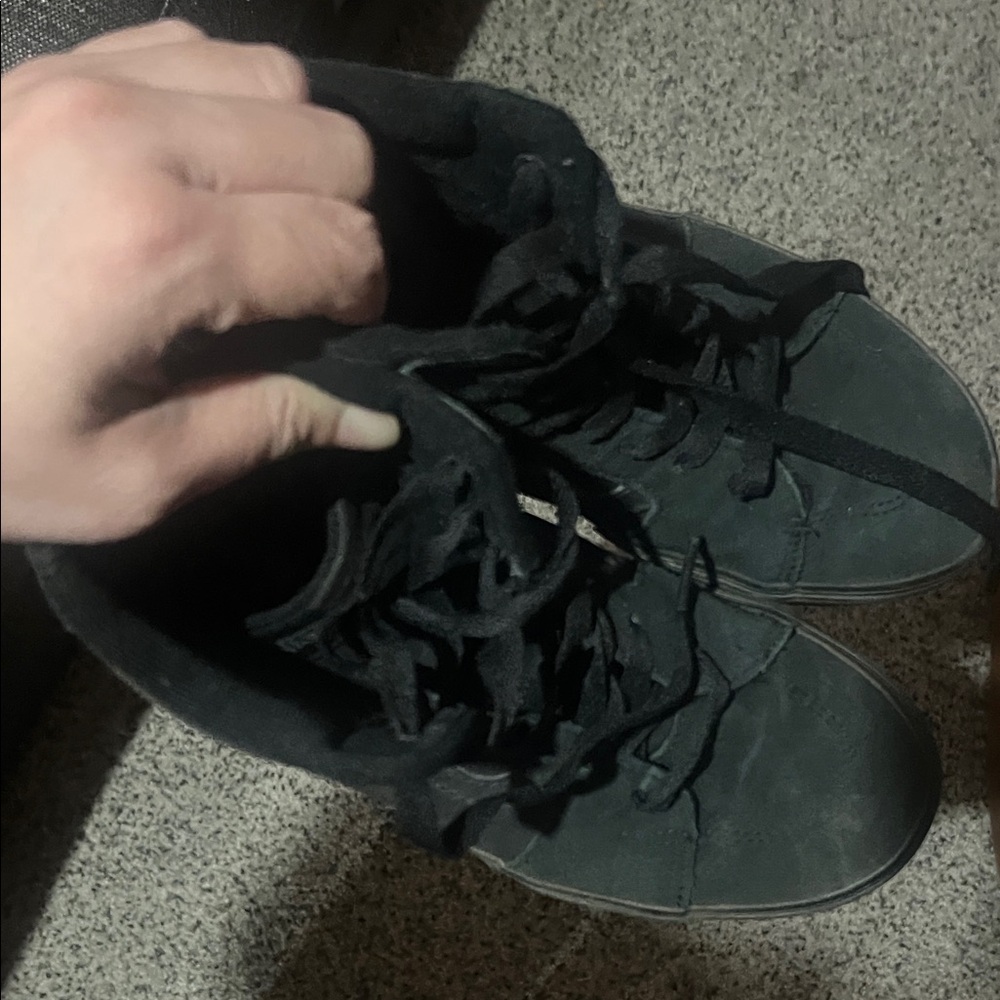 Vans Kids Black Sneakers